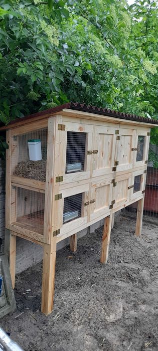 Klatka dla Królików, Gołebi, Donice.