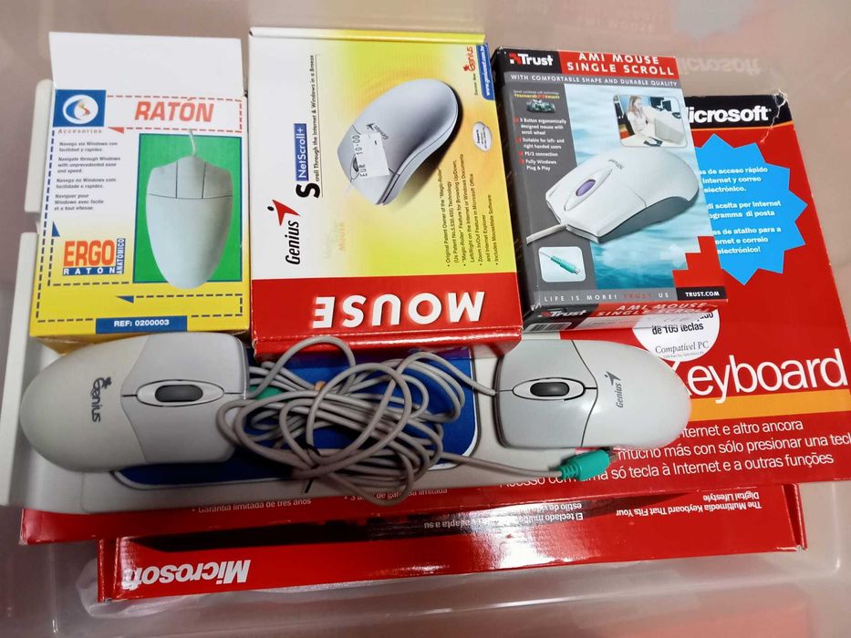 Ratos e teclados microsoft