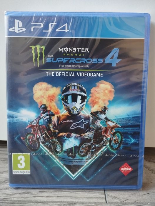 Nowa Gra Monster Energy Supercross 4 PS4/PS5 PlayStation