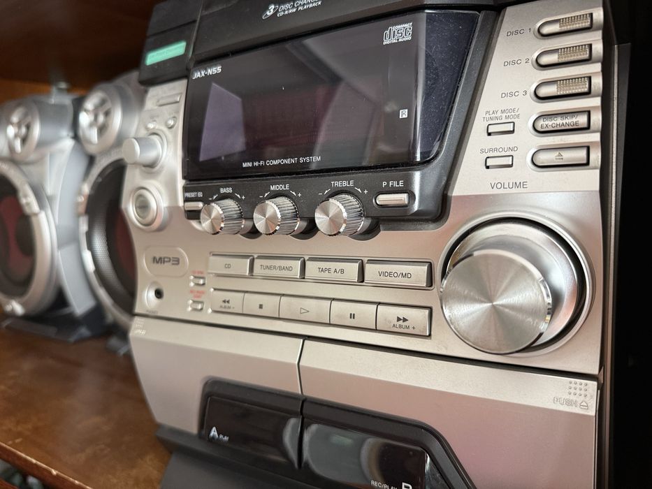 Музичний центр Mini Hi-Fi System  Aiwa JAX-N55 2004 року