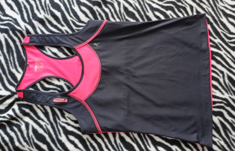 Wyszczuplająca bokserka - koszulka sportowa damska, rozmiar L,