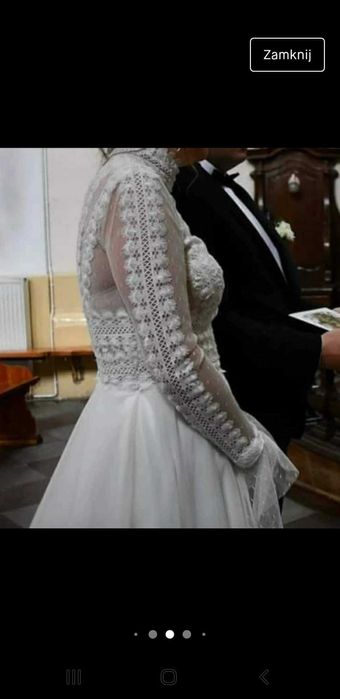 Piękna  Suknia Ślubna jak nowa  w super cenie