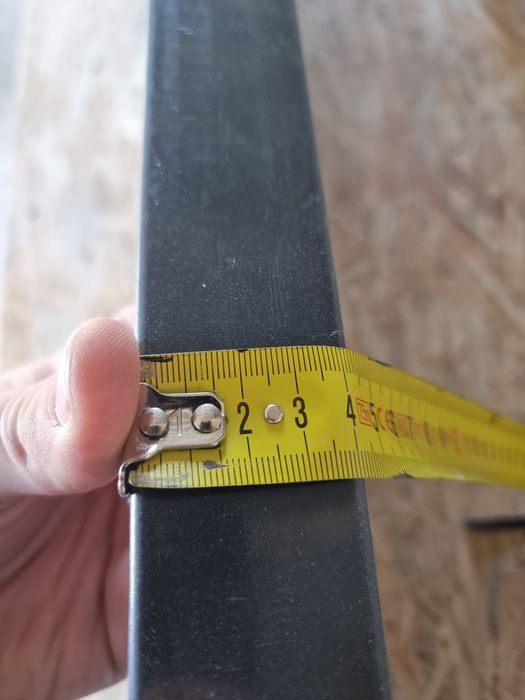 Parapet aluminiowy zewnętrzny 160 cm antracyt