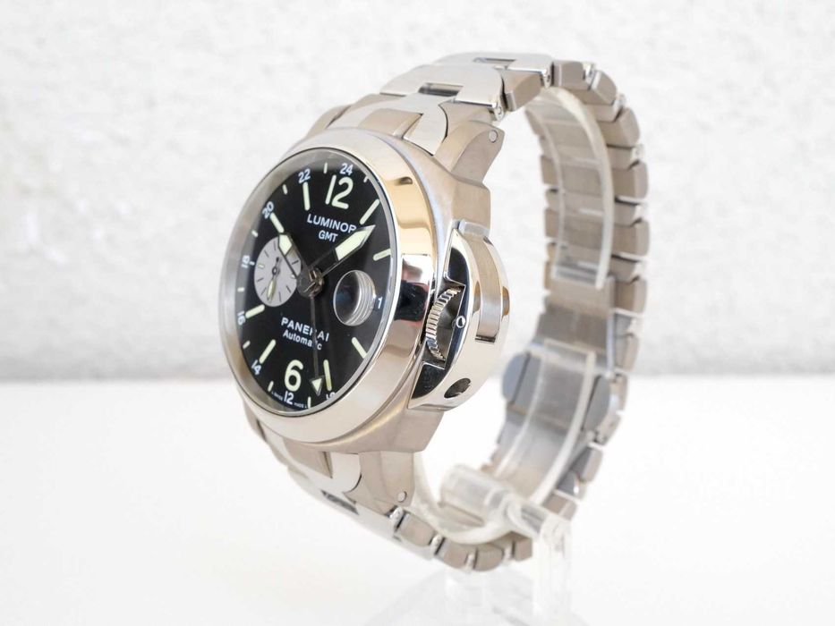 Panerai Luminor GMT Automatic Titanium Black Dial 44