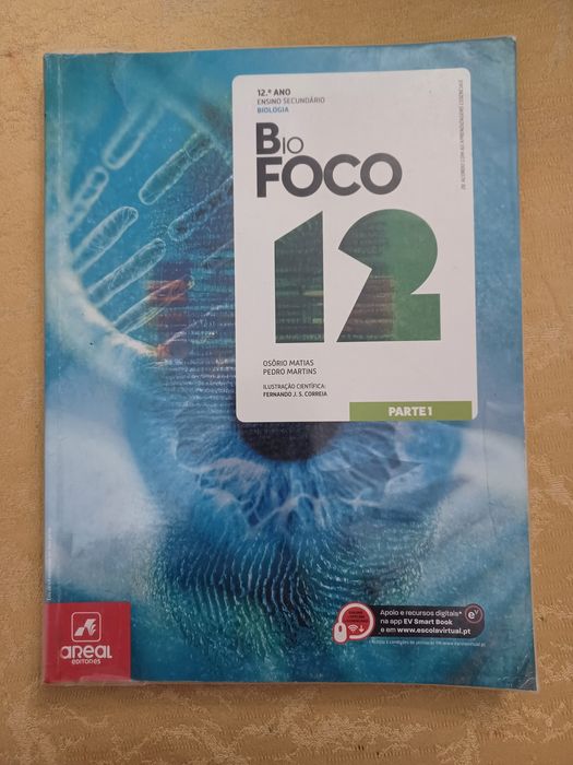 Manual - BioFOCO 12 - Biologia - 12.º Ano - parte 1
Parte 1
