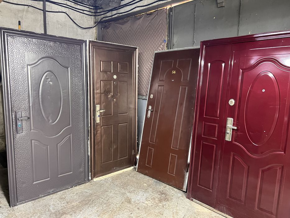 Двери входные   б.у и новые