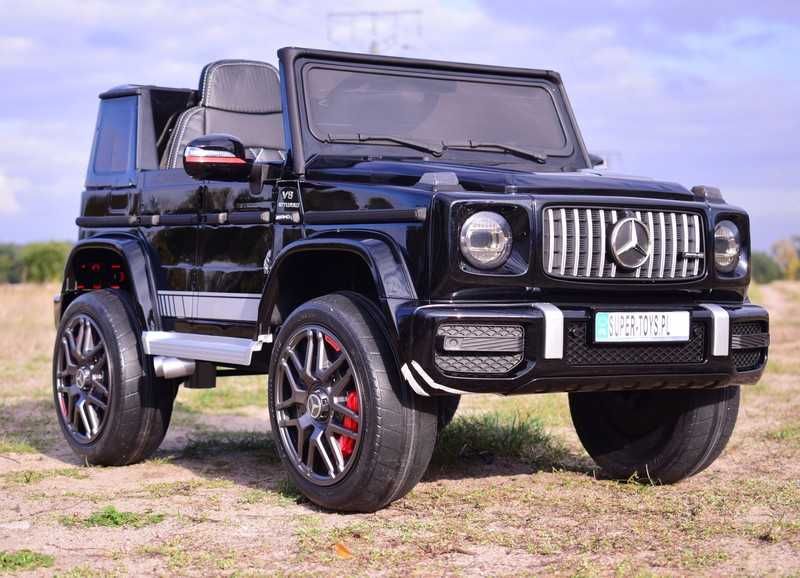 Auto samochód na akumulator MERCEDES AMG G63 jeep SUV jeździk autko RC