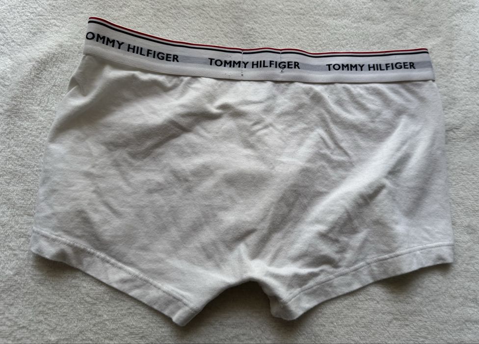 Tommy Hilfiger bokserki męskie M białe – klasyka i komfort