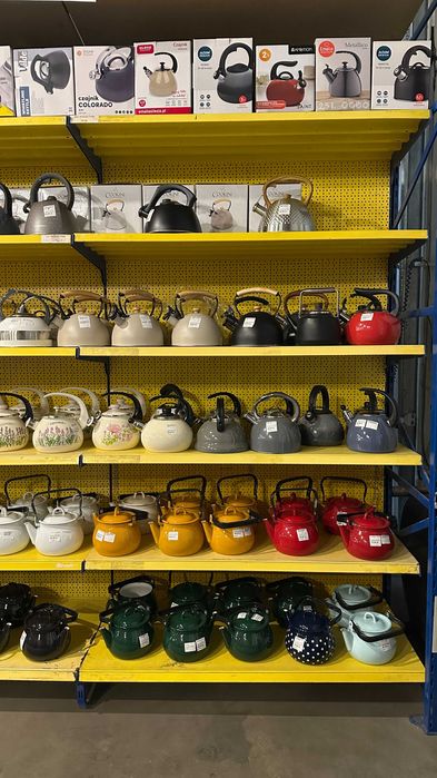 Czajnik na gaz i indukcję z gwizdkiem - OUTLET wyposażenia kuchni