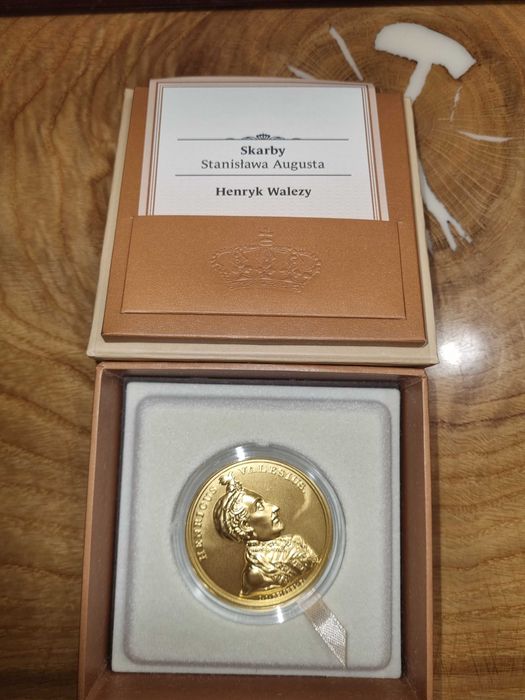 Skarby Stanisława Augusta 500zł - złota moneta - Henryk Walezy