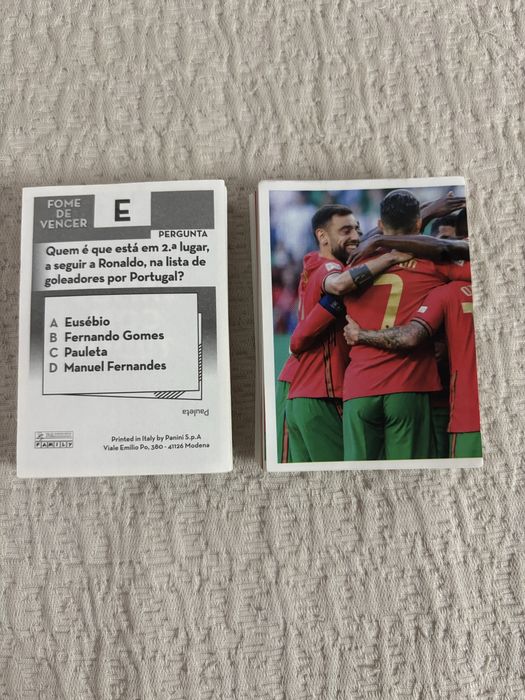 132 Cromos Fome de Vencer 2022 Continente