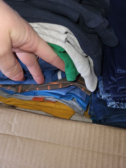 Paka ubrań dla chłopców bliźniaków