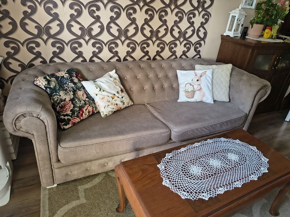 Sofa Chesterfield Gawin kanapa rozkładana funkcja spania
Funkcja spania.