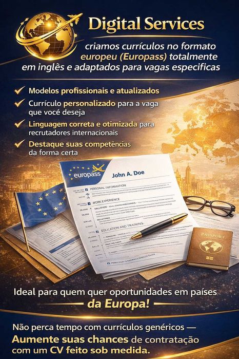 Currículo europeu - Europass