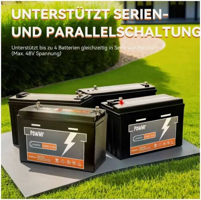 Lifepo4 недорого - 100ah 12v powmr