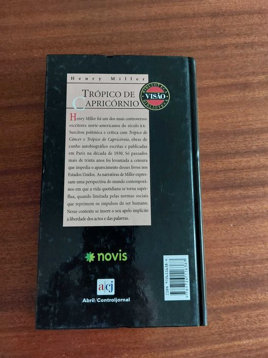 Livro Trópico de Capricórnio - Henry Miller