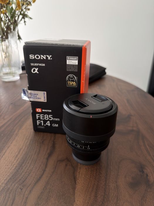 Sony 85mm 1.4 GM - E mount