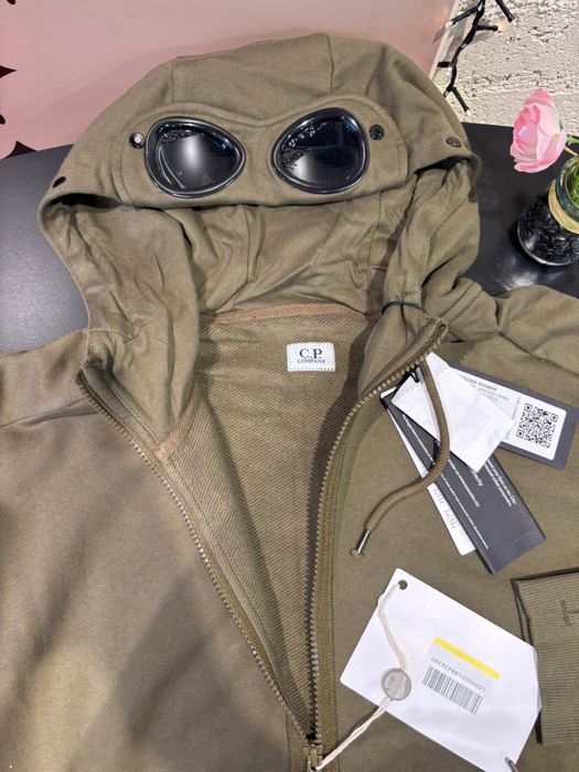 C.P. Company Goggles Hoodie Military оригінал Європа чек