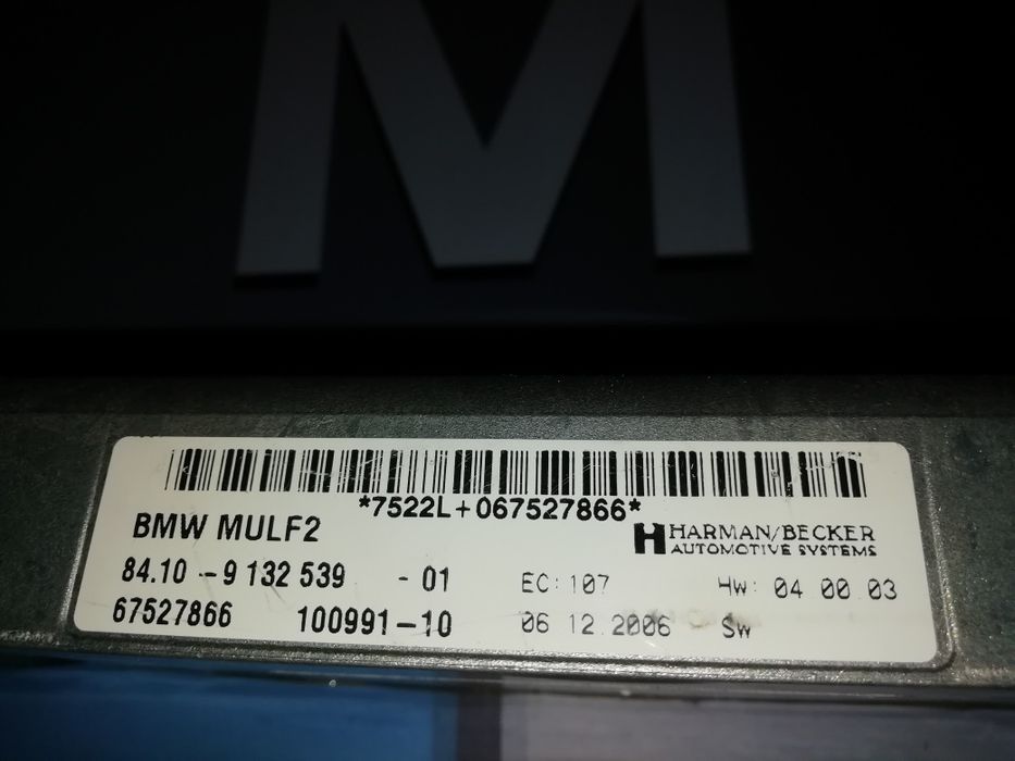 Centralina ou unidade de mãos livres BMW série 5 (e60) e (e61) e série