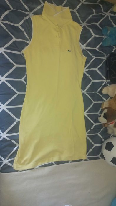 Vestido comprimento até ao joelhos Lacoste