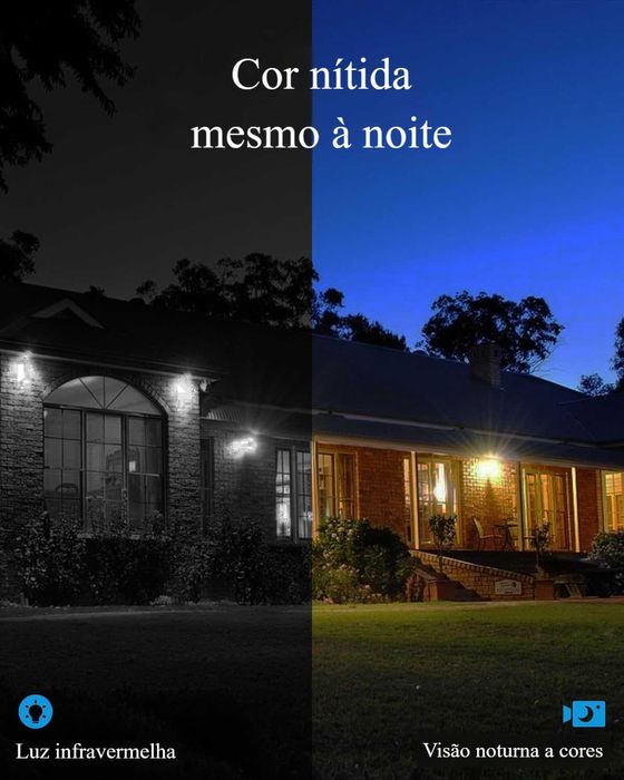 Câmara Vigilância WiFi * Bateria * FullHD * Visão Noturna * PIR