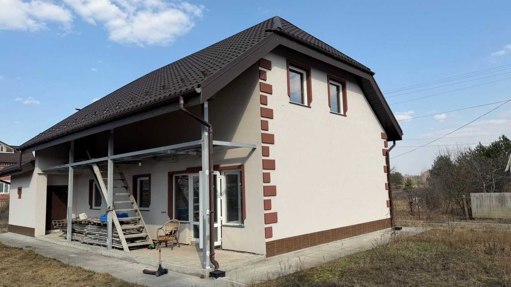 БЕЗ КОМІСІЇ! Продам Мансардний Будинок з гаражем Вища Дубечня 30хв. до Київа
