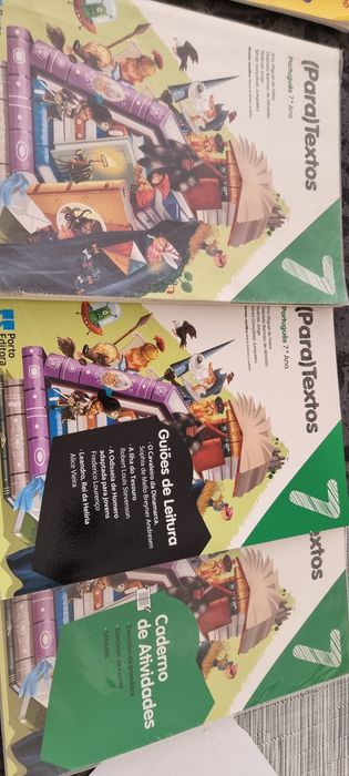 Manual e caderno actividades Português 7°ano (para) Textos