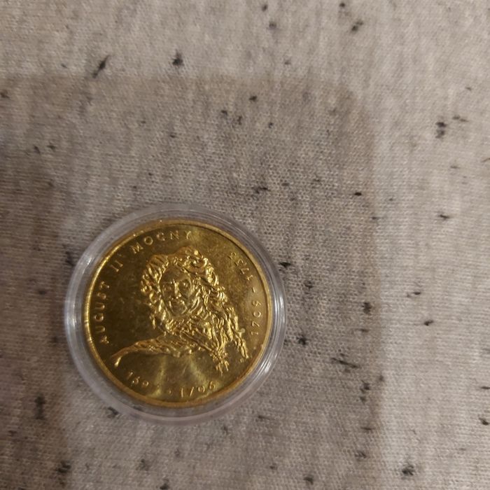 August II Mocny moneta okolicznościowa