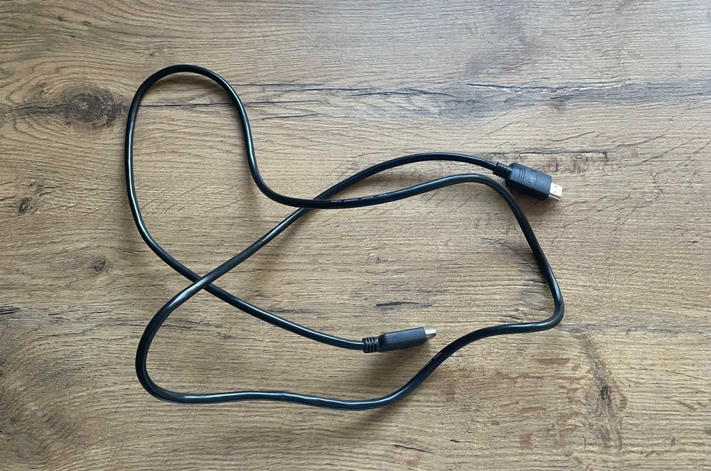 Kabel HDMI High Speed czarny 1,5 m