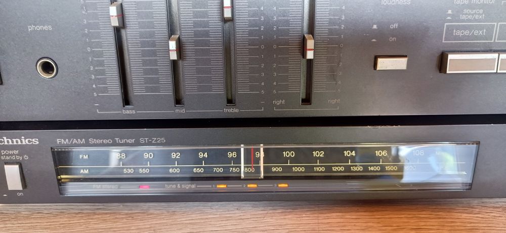 Wzmacniacz Technics SU Z15 i tuner ST-Z25