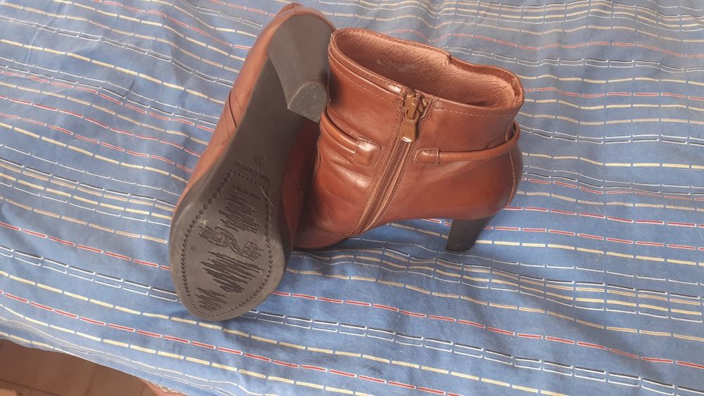 Botins pele n. 38 marca NERO GIARDINI