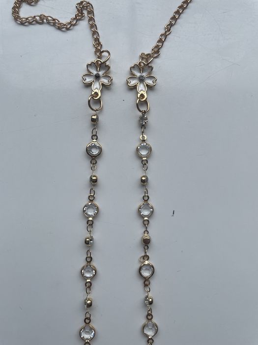 Łańcuszek do okularów krysxtałki