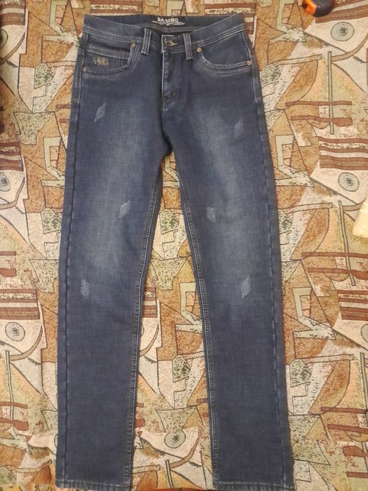 Тёплые мужские джинсы.