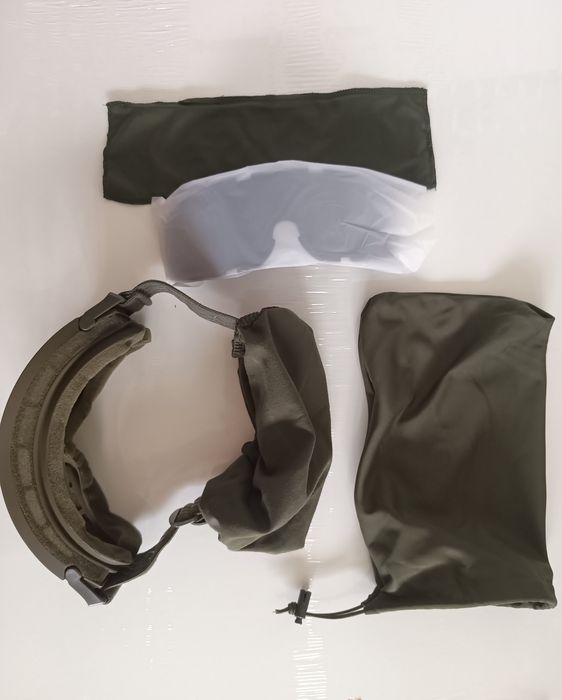 NOWE Gogle Ochronne Wojska Polskiego Cobby 736/ MON Olive Oryginał Now