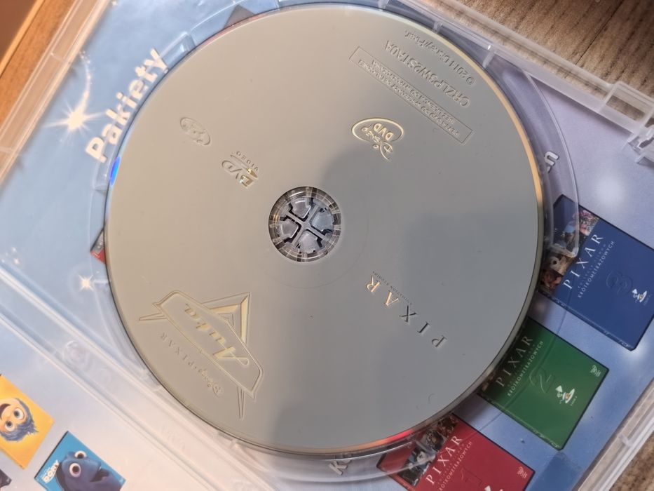 Płyty DVD Disney 2szt. Pinokio i Auta