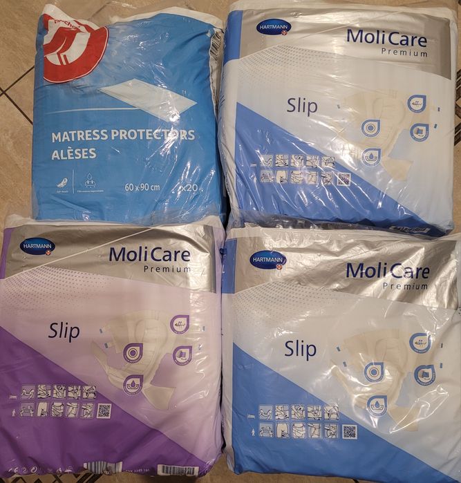 Pieluchy dla dorosłych MoliCare podkłady GRATIS