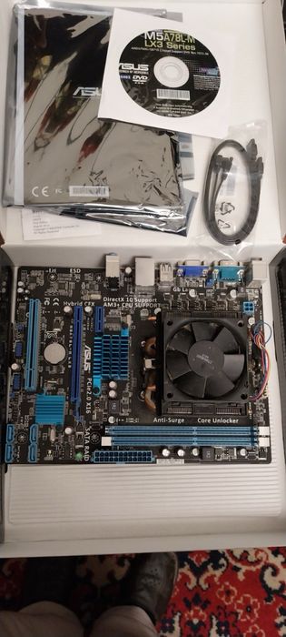 AMD FX 4300 + ASUS M5A78L-M LX3