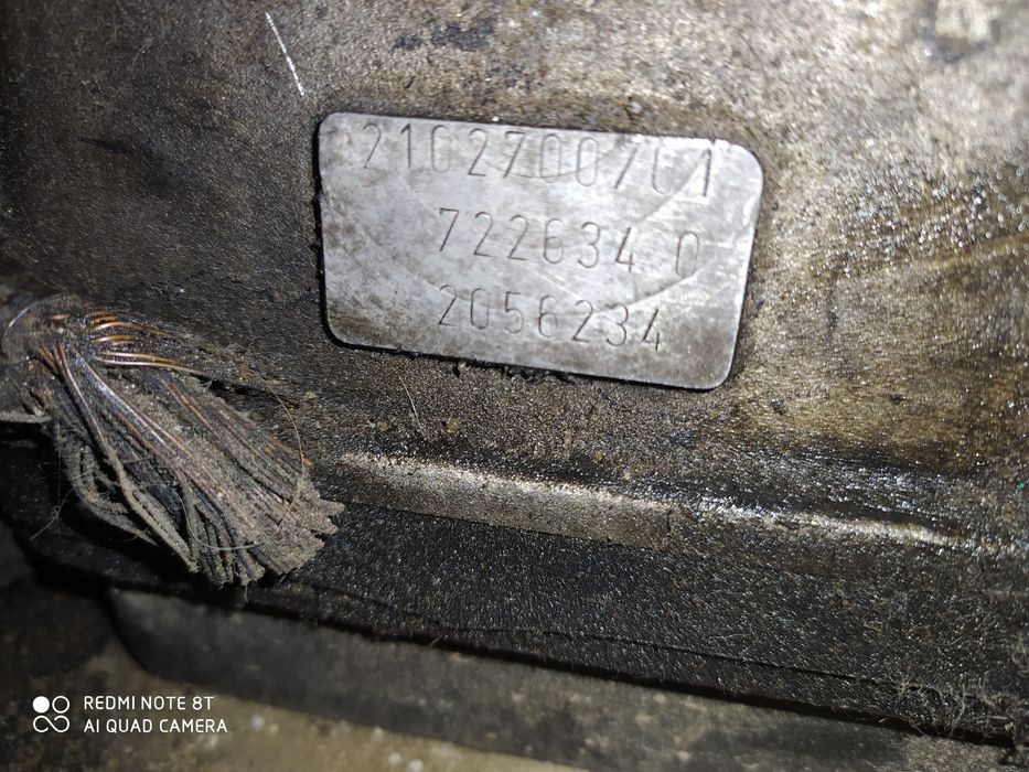 Skrzynia biegów automatyczna Mercedes w210 2.7cdi sprzęgło