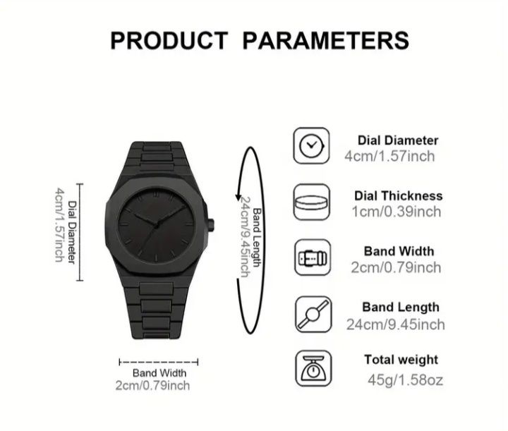 Niesamowity zegarek męski!