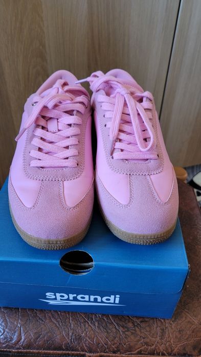 Must-have NOWE Sneakersy damskie różowe rozm.38 Sprandi