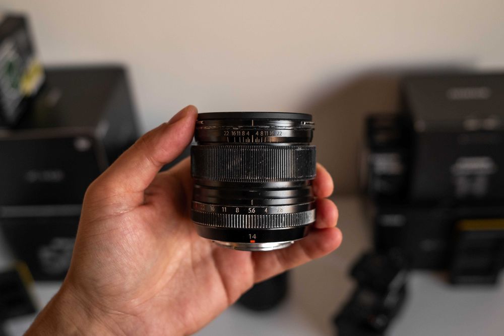 Objectiva Fuji XF 14mm f2.8 R + Filtro UV