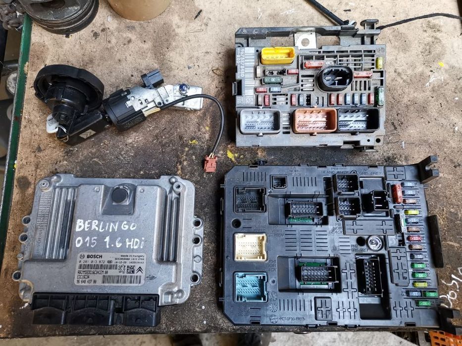 CITROEN BERLINGO 1.6 HDI 2015 CONJUNTO CENTRALINA