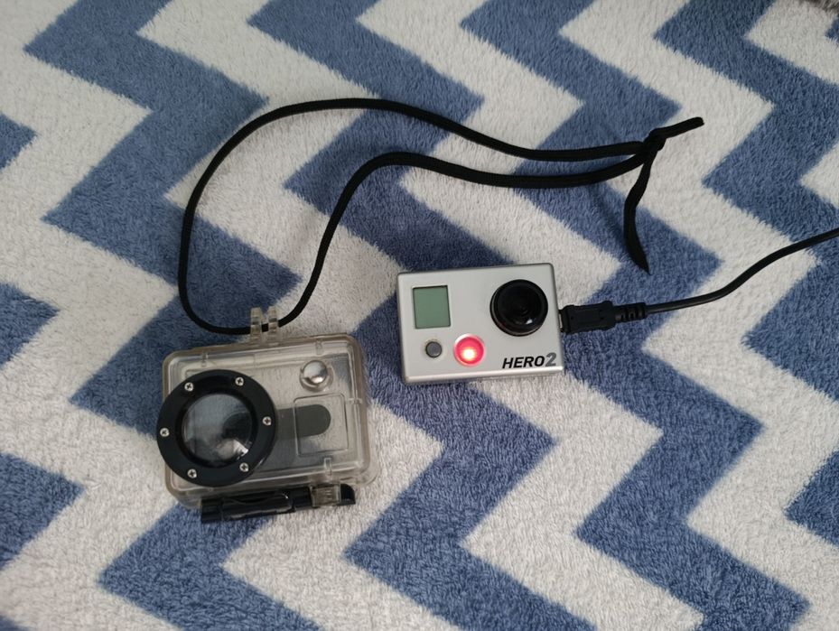 Екшн-камера GoPro HERO2 (робочий стан + аквабокс)