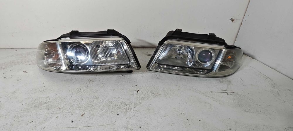 AUDI A4 B5 POLIFT HALOGEN Komplet lamp przednich Lewa + Prawa Lewy Prawy przód cena za 1 sztuke
