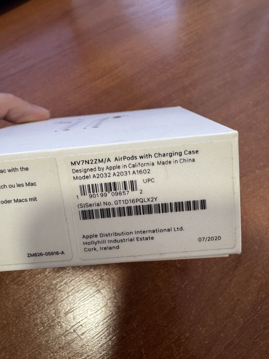 Airpods Apple 2 оригінал