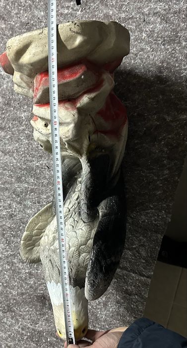 Aguia decorativa do Benfica em Cimento