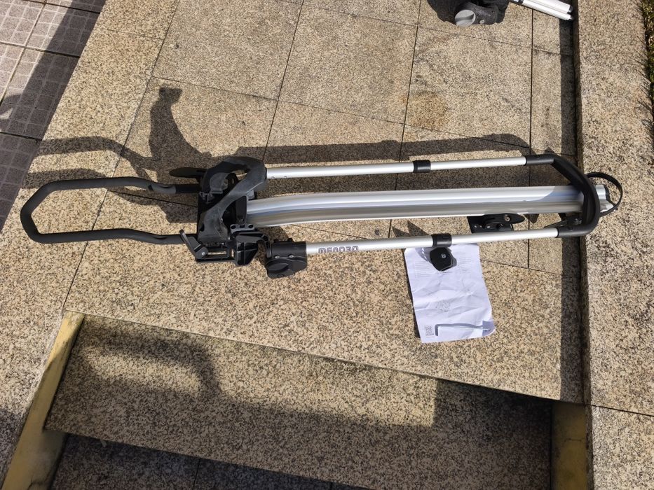 Suporte de tejadilho bicicleta até 25 kg(estrada, BTT, ebike