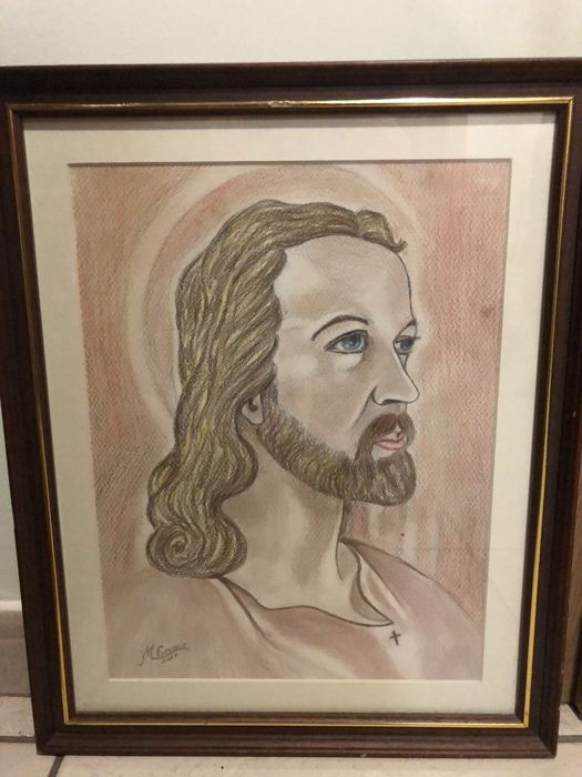 Quadro pintado à mão