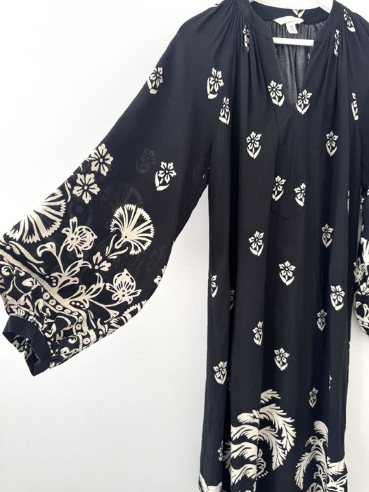H&M długa sukienka w stylu boho