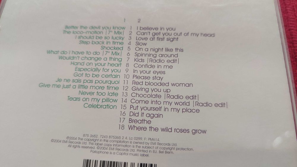 Kylie Minogue • Ultimate Kylie (duplo CD)